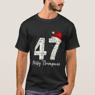 Merry Trumpmas 47 Family Matching Pj Funny Christm T-Shirt