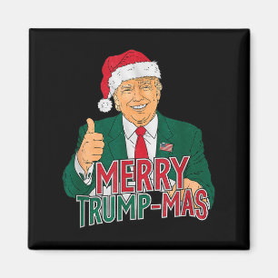 Merry Trumpmas Funny Trump Christmas  Magnet