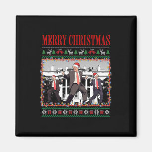 Merry Trumpmas - Santa Claus Donald Trump Dance  Magnet