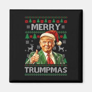 Merry Trumpmas - Santa Claus Donald Trump Magnet