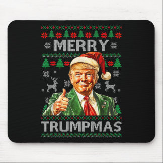 Merry Trumpmas - Santa Claus Donald Trump  Mouse Pad