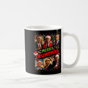 Merry Trumpmas Santa Trump Christmas Pajamas Funny Coffee Mug