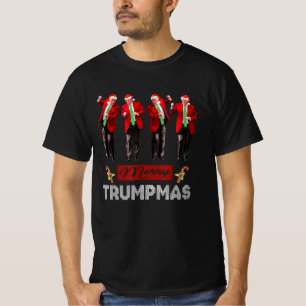 Merry Trumpmas Santa Trump Christmas Vintage T-Shirt