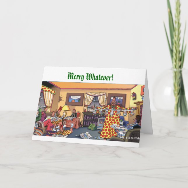 Merry Whatever! Holiday Card (Front)