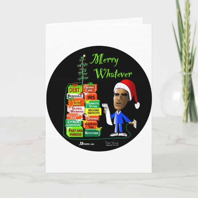 Merry Whatever Holiday Card (Front)