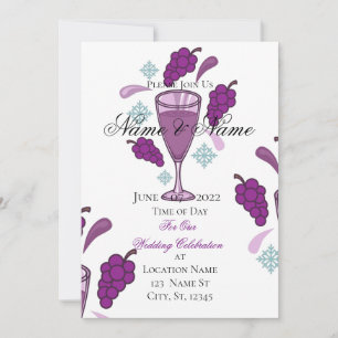 Merry Wine Drinking Holiday Thunder_Cove Invitation