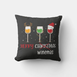 Merry Winemas Cushion