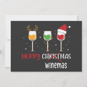 Merry Winemas Invitation