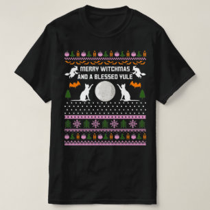 merry witchmas and blessed yule christmas T-Shirt