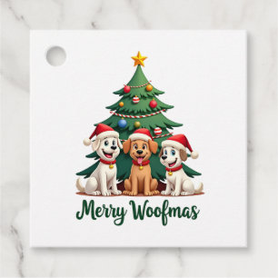 Merry Woofmas (2) Favour Tags
