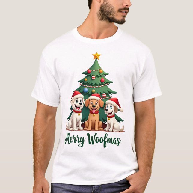 Merry Woofmas (2) T-Shirt (Front)