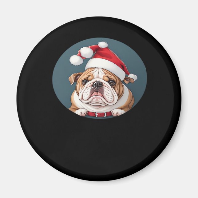 Merry Woofmas Classic T-Shirt_1 Magnet (Front)