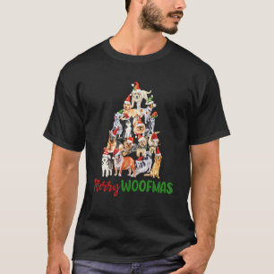 Merry Woofmas Dog Tree T-Shirt