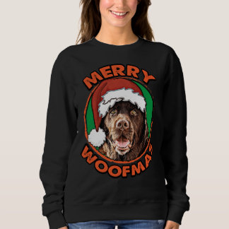 Merry Woofmas Labrador Sweatshirt