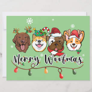 Merry Woofmas Scrapbook Paper