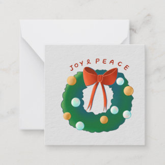 Merry Wreath Card