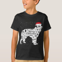 Merry Xmas Border Collie Dog Christmas