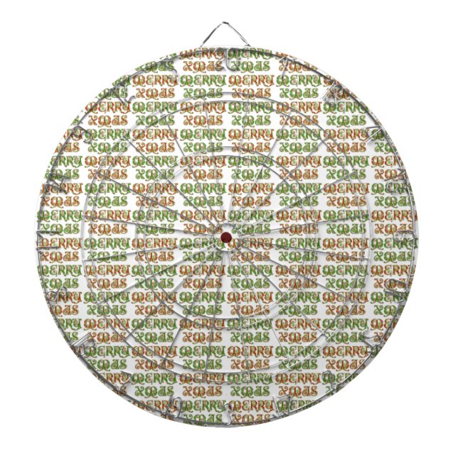 Merry Xmas Dartboard (Front)