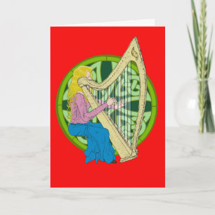 Merry Xmas & Harpy New Year! Holiday Card