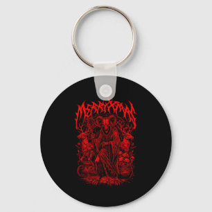 Merry Xmas Heavy Metal Band Parody Death Metal Vin Key Ring