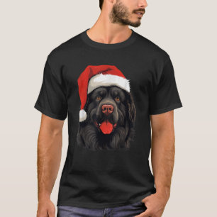 Merry Xmas Landseer Newfoundland Dog Christmas T-Shirt