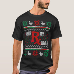 Merry Xmas Pharmacist Ugly Christmas Sweater Pharm