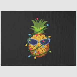 Merry Xmas Pineapple Christmas Tree Lights Tissue Paper