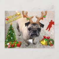 Merry X'mas Postcard Machi