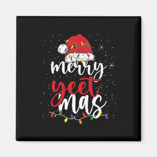 Merry Yeetmas Funny Merry Yeet Mas Christmas Slang Magnet