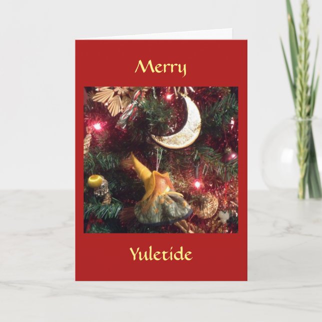 Merry Yuletide Holiday Card (Front)