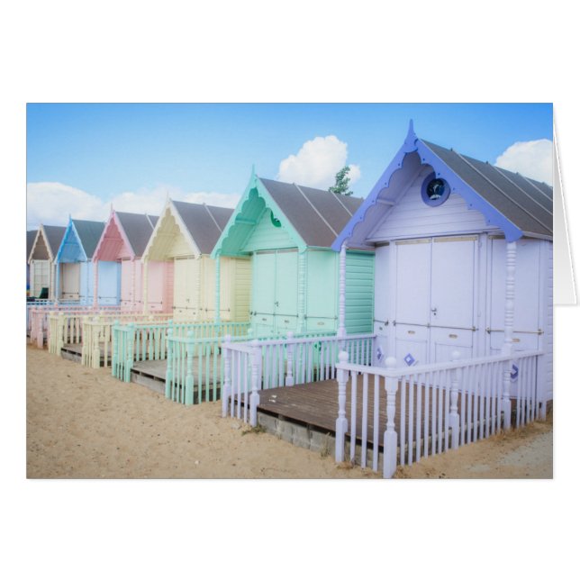 Mersea Island Beach Huts (Front Horizontal)