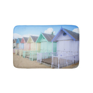 Mersea Island Beach Huts Bath Mat