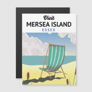 Mersia island Essex travel poster