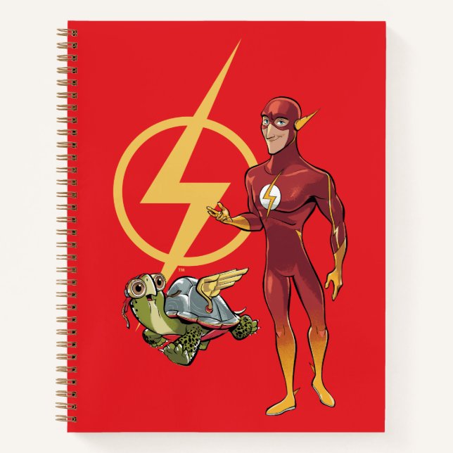 Merton & The Flash Notebook (Front)