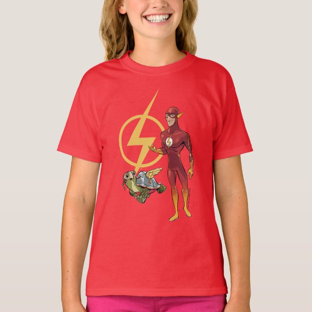 Merton & The Flash T-Shirt (Front)
