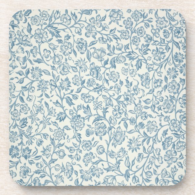 Merton, wallpaper design coaster (Front)