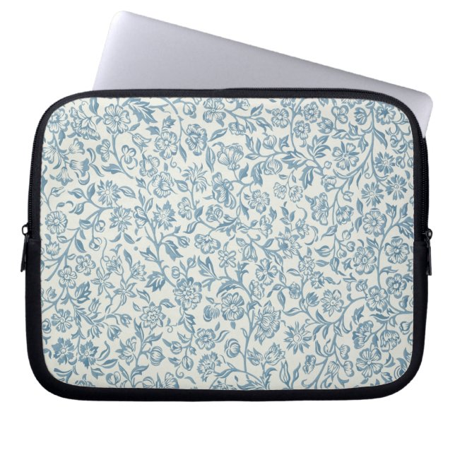 Merton, wallpaper design laptop sleeve (Front)