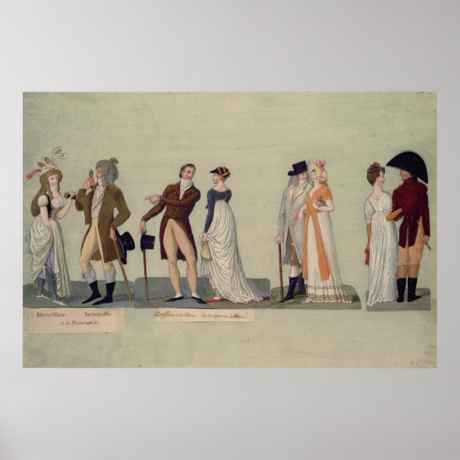 Merveilleuse...Incroyable promenading Poster (Front)