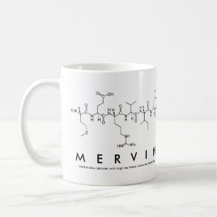 Mervin peptide name mug