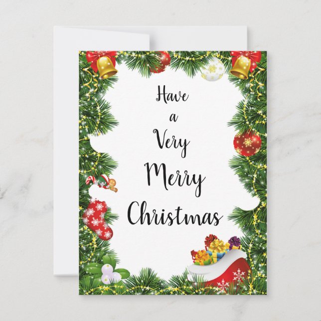 Mery Christmas Card 7 (Front)