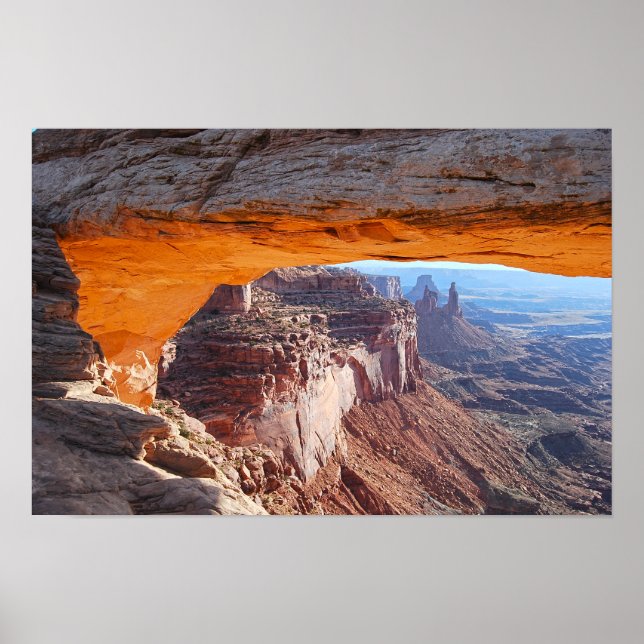 Mesa Arch at Sunrise, Utah Poster (Front)