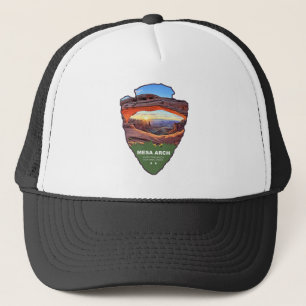 Mesa Arch Canyonlands National Park Arrowhead Trucker Hat
