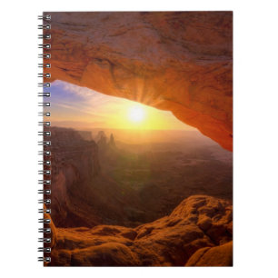 Mesa Arch, Canyonlands National Park Spiral Notebook