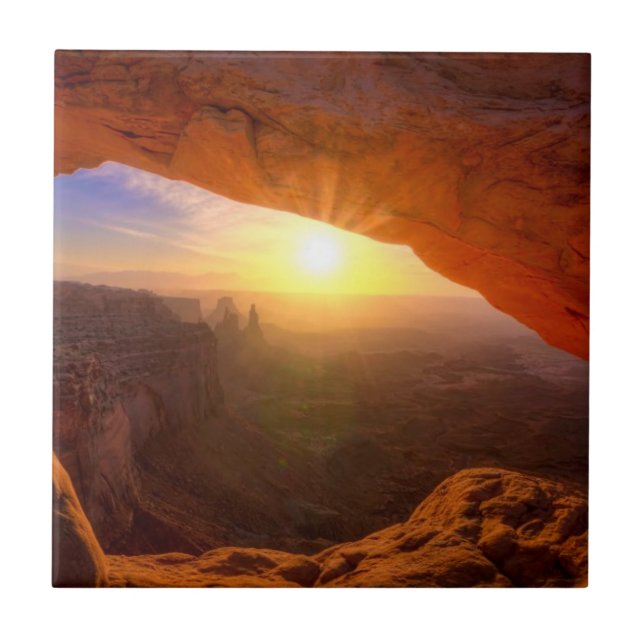 Mesa Arch, Canyonlands National Park Tile (Front)