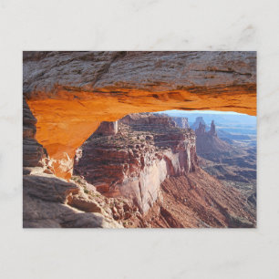 Mesa Arch Sunrise Postcard