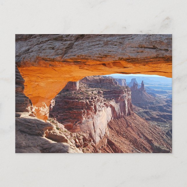 Mesa Arch Sunrise Postcard (Front)