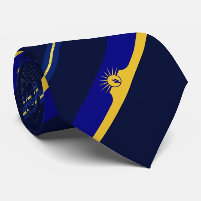 Mesa (Arizona) city flag Neck Tie (Rolled)