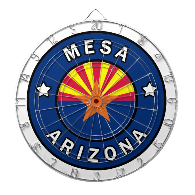 Mesa Arizona Dartboard (Front)