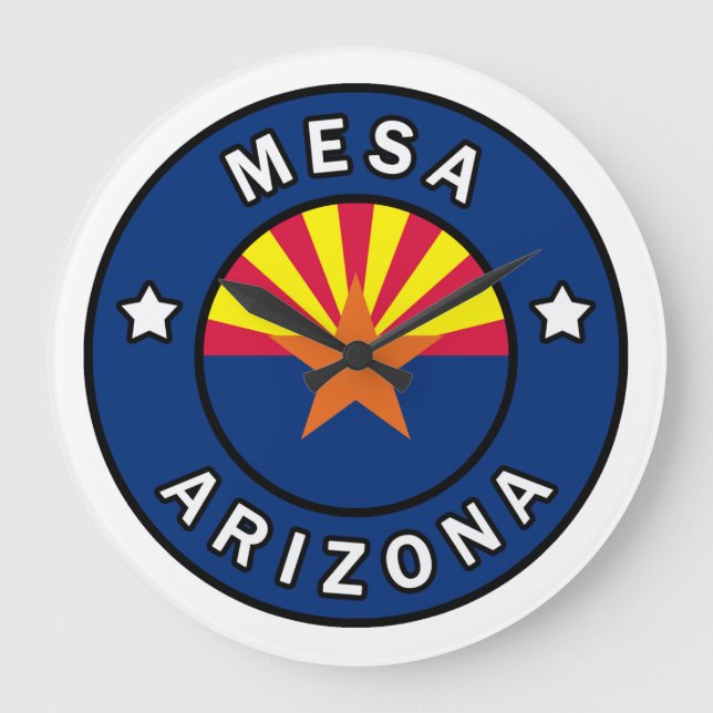 Mesa Arizona Large Clock (Front)