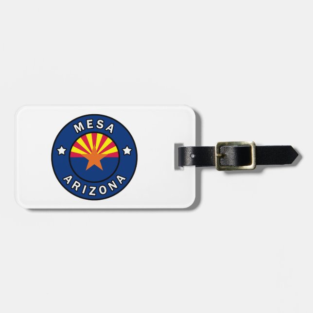 Mesa Arizona Luggage Tag (Front Horizontal)